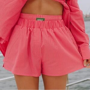 Daily Drills double band poplin shorts